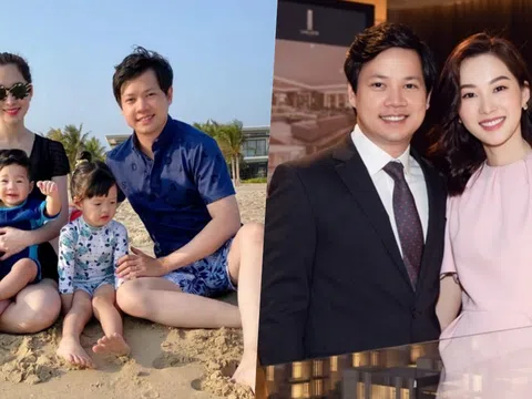 Hoa hậu Đặng Thu Thảo đăng ảnh hạnh phúc chúc mừng sinh nhật chồng đại gia