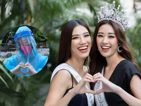 Hoa hậu Hoàn vũ Việt Nam hỗ trợ người dân TP. HCM chuyến xe thực phẩm 0 đồng