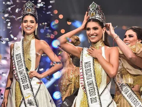 Lộ diện Tân Hoa hậu Hoàn vũ Bolivia 2021
