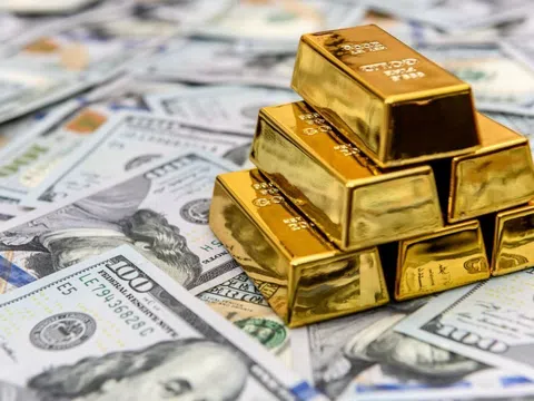 Giá vàng thế giới thấp nhất trong gần 1 tháng qua