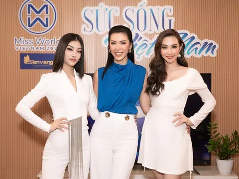 Kiều Loan, Minh Tú, Thùy Tiên đọ sắc tại livestream Miss World Vietnam 2021