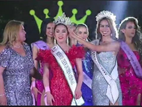 Vũ Huyền Diệu rạng rỡ đăng quang Miss Eco Teen International 2021