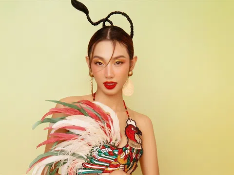 Hoa hậu Thùy Tiên cá tính trong bộ ảnh Tết Nhâm Dần 2022 ﻿