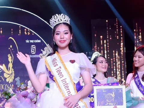 Ngô Ngọc Gia Hân đăng quang Miss Teen International Việt Nam 2021