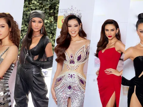 Ngẩn ngơ ngắm dàn mỹ nhân đọ sắc trên thảm đỏ Hoa hậu Hoàn vũ Việt Nam 2022