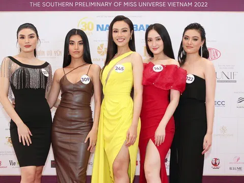 Loạt mỹ nhân sáng giá cho vuơng miện Hoa hậu Hoàn vũ Việt Nam 2022
