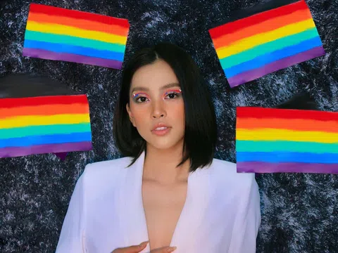 Hoa hậu Tiểu Vy tung bộ ảnh ủng hộ cộng đồng LGBTQ+