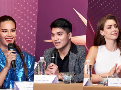 Catriona Gray và Harnaaz Sandhu tiết lộ tiêu chí lựa chọn Hoa hậu Hoàn vũ Việt Nam 2022
