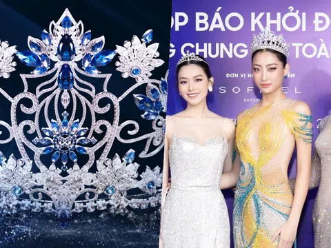 Cận cảnh vương miện hơn 4.000 viên đá quý của Miss World Vietnam 2022