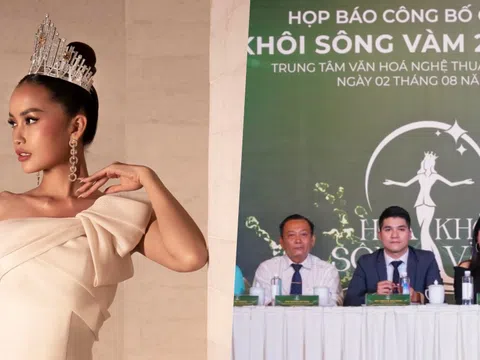 Hoa hậu Ngọc Châu làm giám khảo cuộc thi ‘Hoa khôi Sông Vàm’