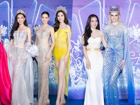 Live: Dàn người đẹp khoe sắc tại thảm đỏ Chung kết Miss World Vietnam 2022