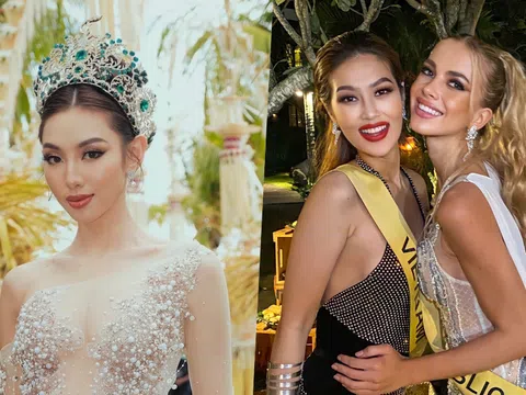 Thiên Ân, Thuỳ Tiên hội ngộ cùng chiếm spotlight tại Miss Grand International 2022
