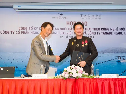 Vua ngọc trai Việt Nam nghệ nhân Hồ Thanh Tuấn ký kết hợp tác với Nhật Bản