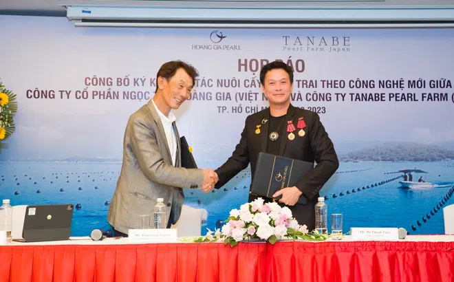 Vua ngọc trai Việt Nam nghệ nhân Hồ Thanh Tuấn ký kết hợp tác với Nhật Bản
